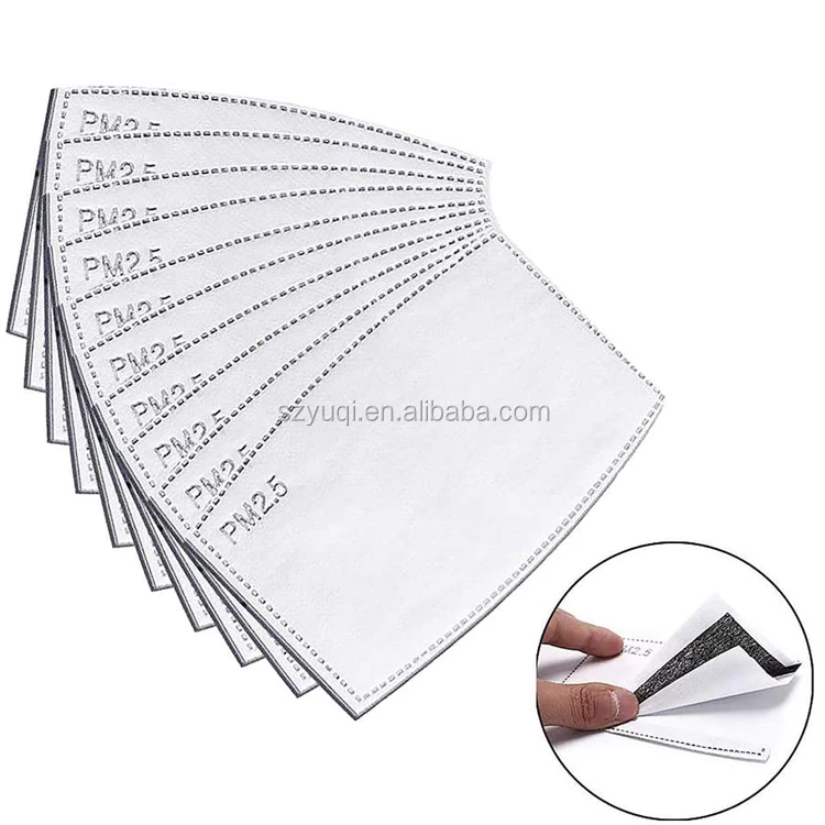 5 Layer Anti Dust Cotton Activated Carbon PM2.5 Filter