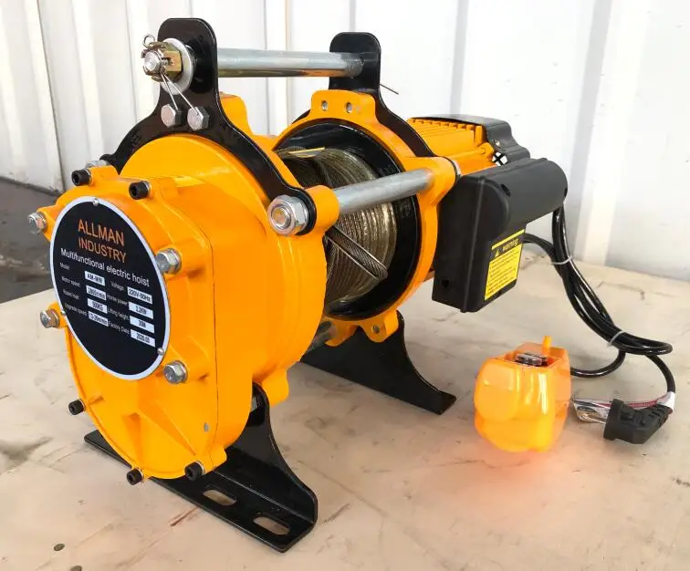 构建用于快速举升机 500千克便携式迷你电动绞车 220v