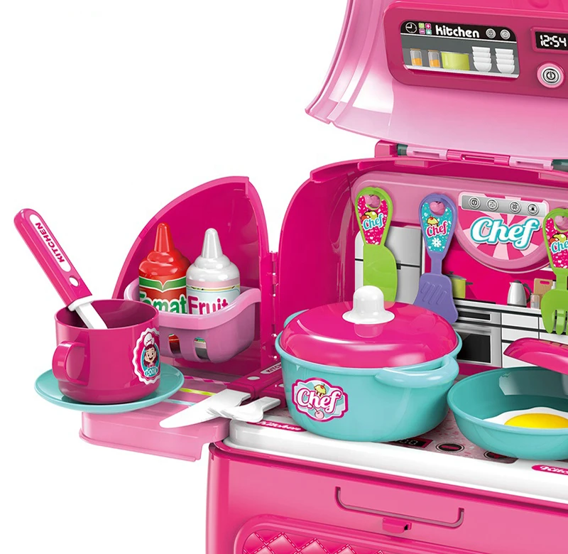 toy plastic kitchen set