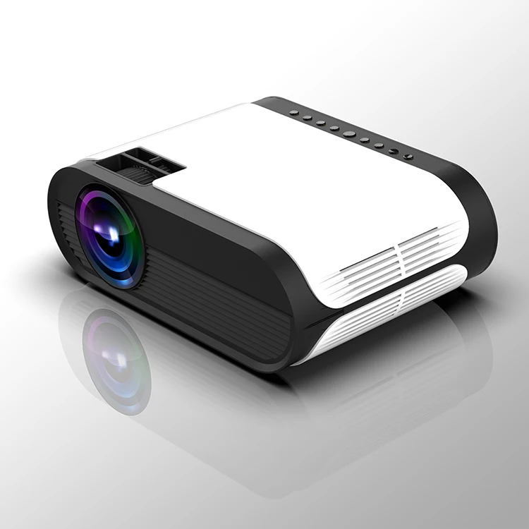 

110 Ansi Mini Portable Beamer 7000 Lumen 4k Lcd With Built-In Speakers Home Theater Projector
