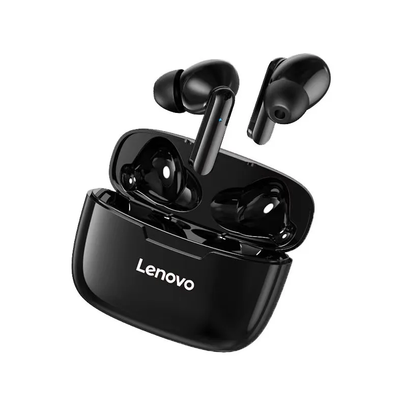 

XT90 TWS BT 5.0 Sport Earphone Touch Button Waterproof Earplugs With Charging Box Cheaper Earbuds for Lenovo, Black/white