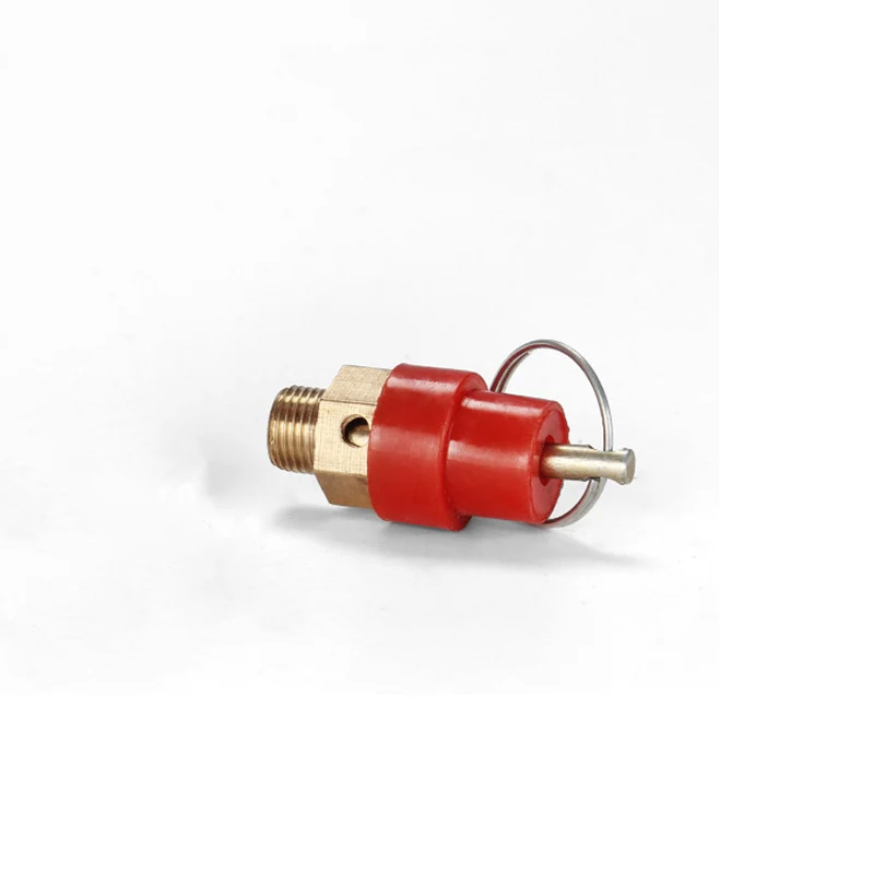 

1/4" BSP Male Thread 8KG 0.8MPA 116PSI Safety Release Valve Pressure Relief Regulator For Air Compressor