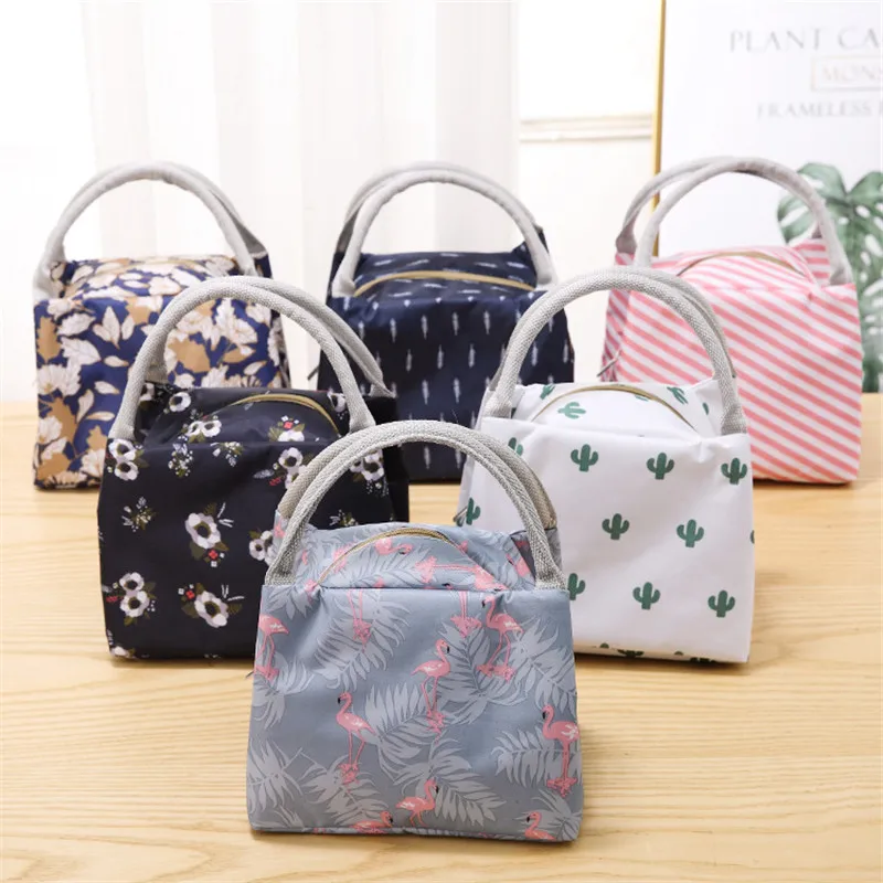 

Waterproof tote portable lunch box bag kitchen zipper storage bags for outdoor travel picnic thermal carry bags