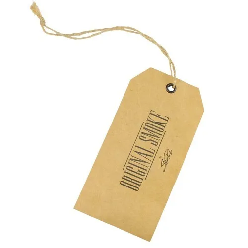 
Custom wholesale luxury brands embossed price label garment hangtags card with logo for men hoodies clothing 