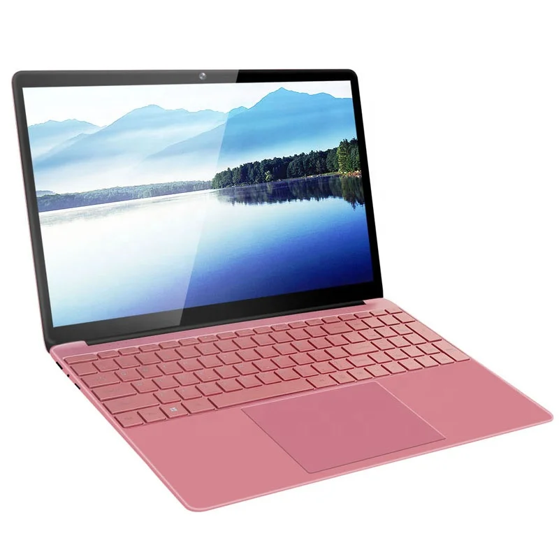 

Ultra Thin Gaming Laptop Intel 2.30GHz 8GB+128GB Win10 Quad-core Notebook Laptop Computer for Office & Home, Silver/rose gold