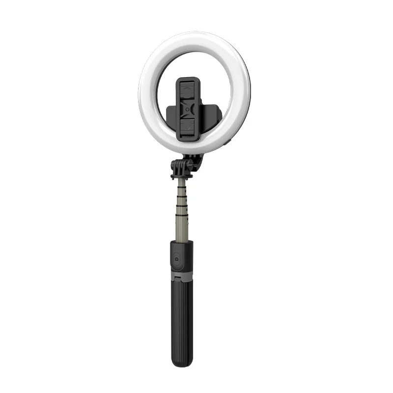 

Hot Sale L07 Selfie Stick Light Ring With Tripod Wireless Fill Light Selfie Stick With Bluetooths Remote Control Ring Light