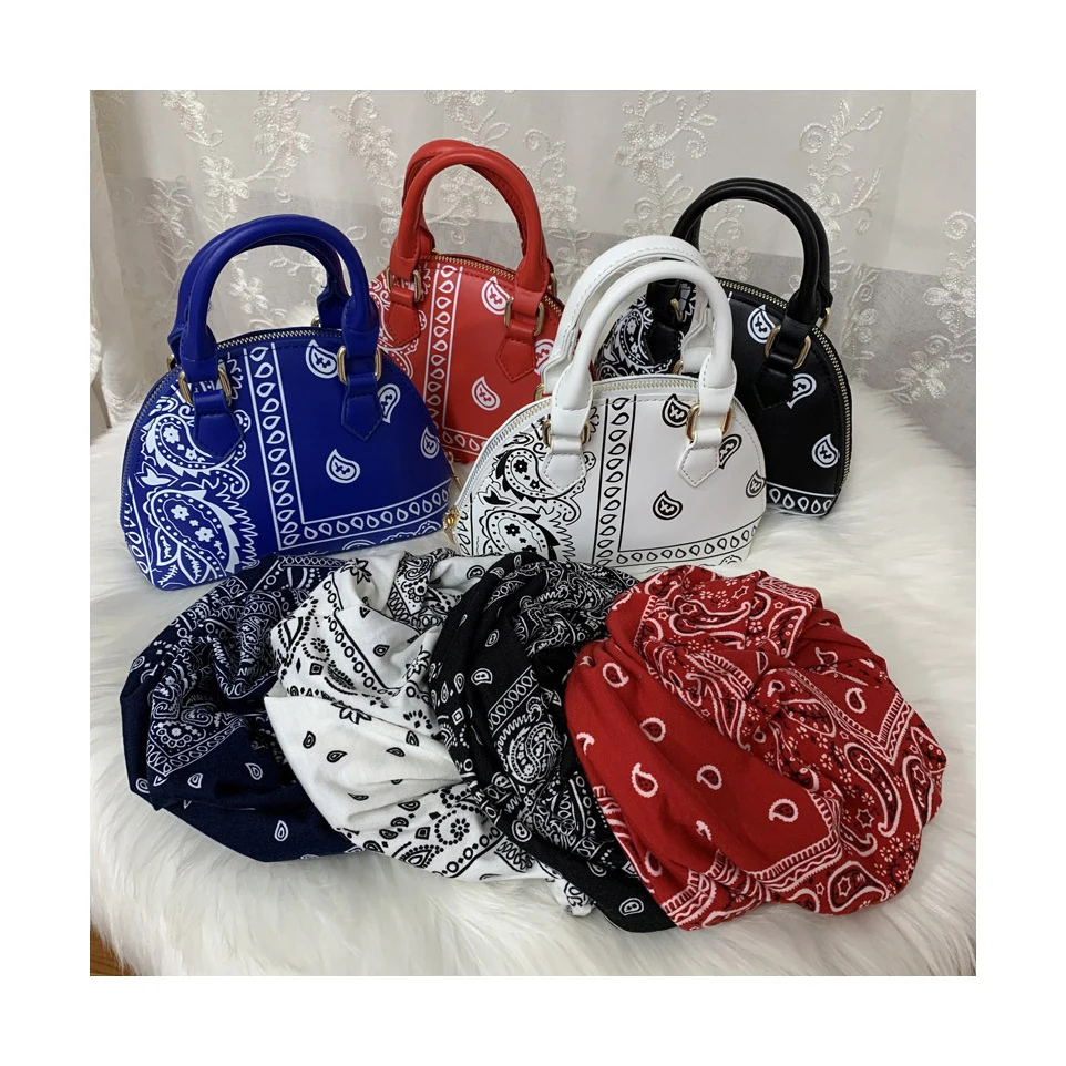 

AIXI new arrival cashew flower bucket purse and hat sets purses and handbags for women