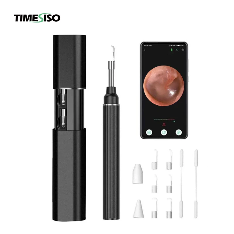 

New Equipment Earwax Removal Tool Wireless Digital Camera Ear Cleaning Otoscope for Sale, Red green black