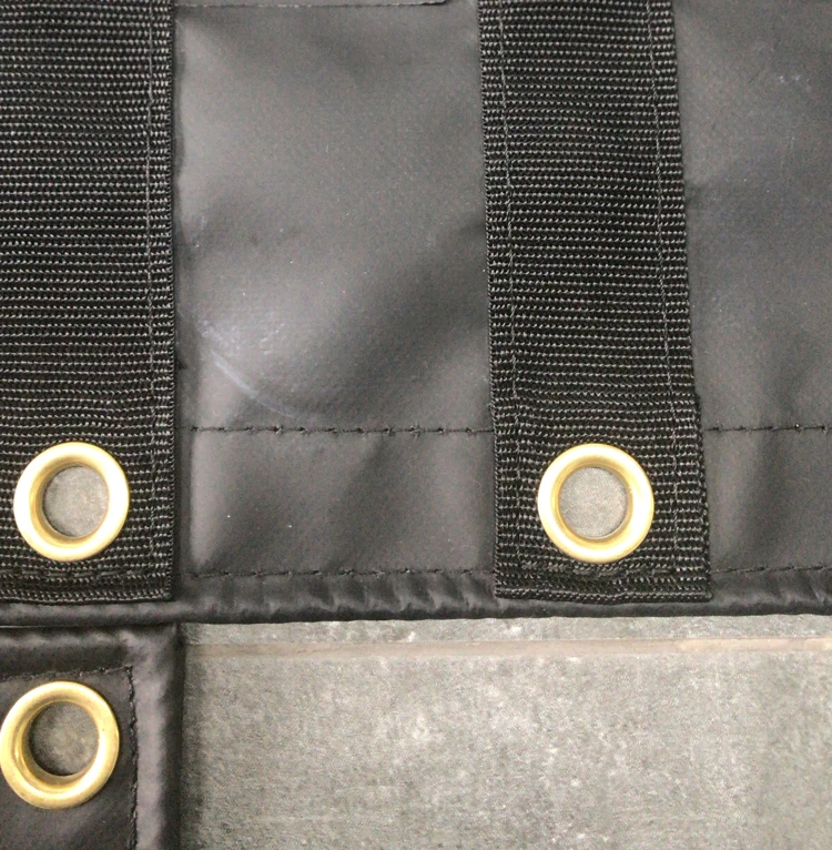 8 Drop Heavy Duty Vinyl Coated Fabric Parachute Flatbed Lumber Tarp