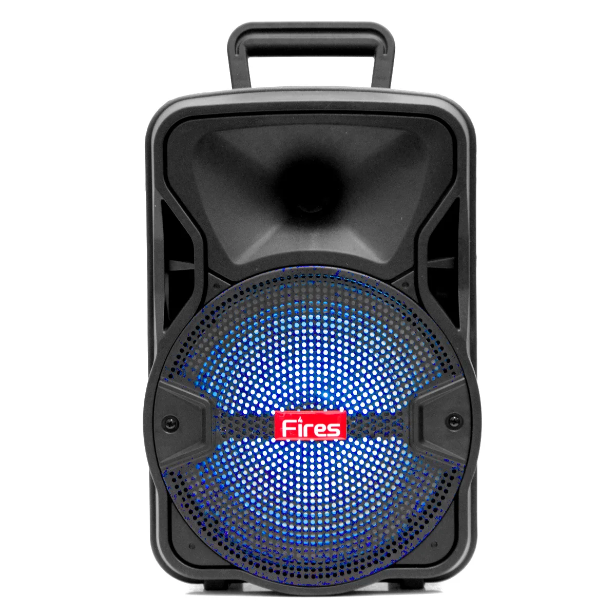 

8 inch trolley outdoor party portable bt speaker with led display