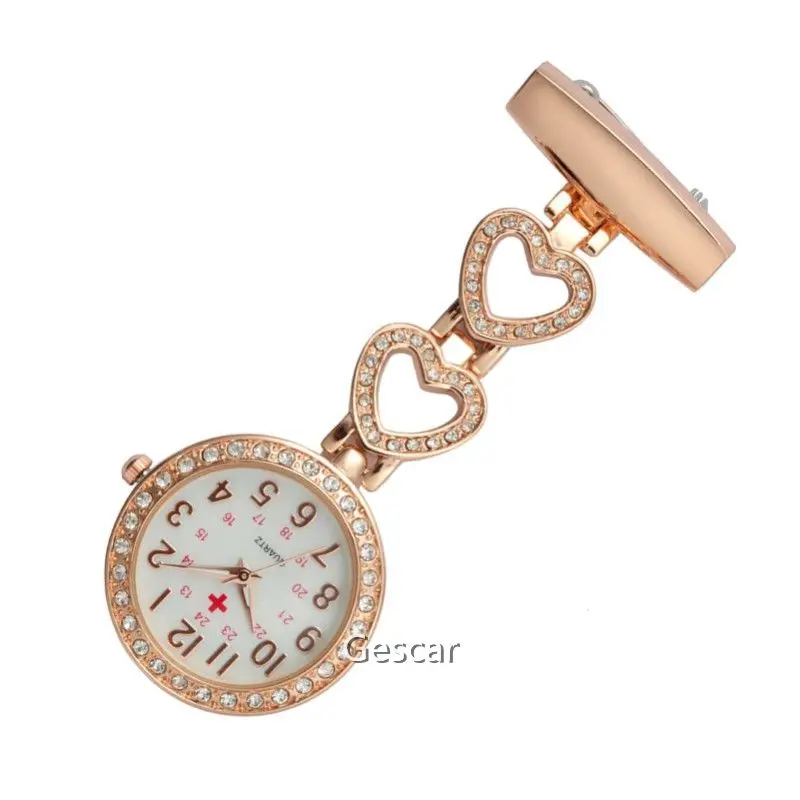 

New Arrivals Nurse Watch Pendant Watch High Quality Metal Block Watch For Nurse With Arabic Numerals Nurse