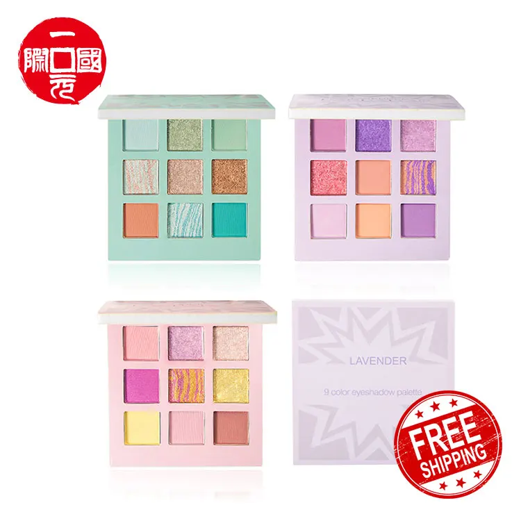 

Onedollar Private Label Make Up 2021 new 9 colors fashion eyeshadow palette