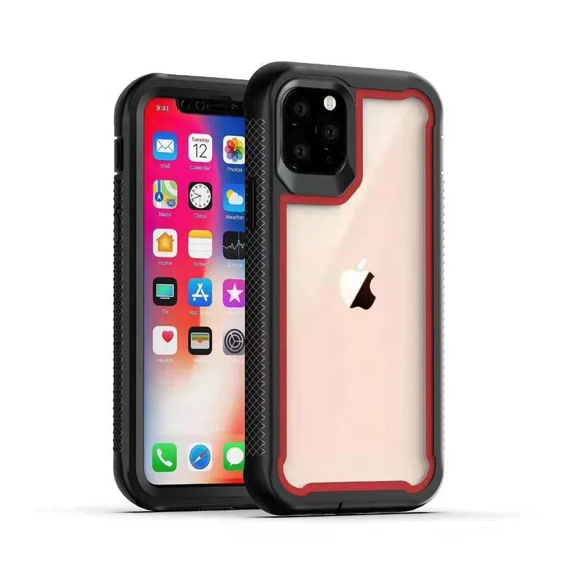

2020 Wholesale Clear Cell Phone Case Non-Slip Soft Luxury Blank TPU Mobile Phone Case for iPhone 11, Multi colors