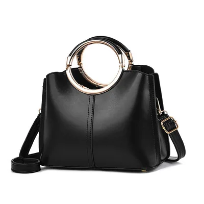 

New European Style Bridal Handbag Pu Leather Shoulder Bag Diagonal Bag Women