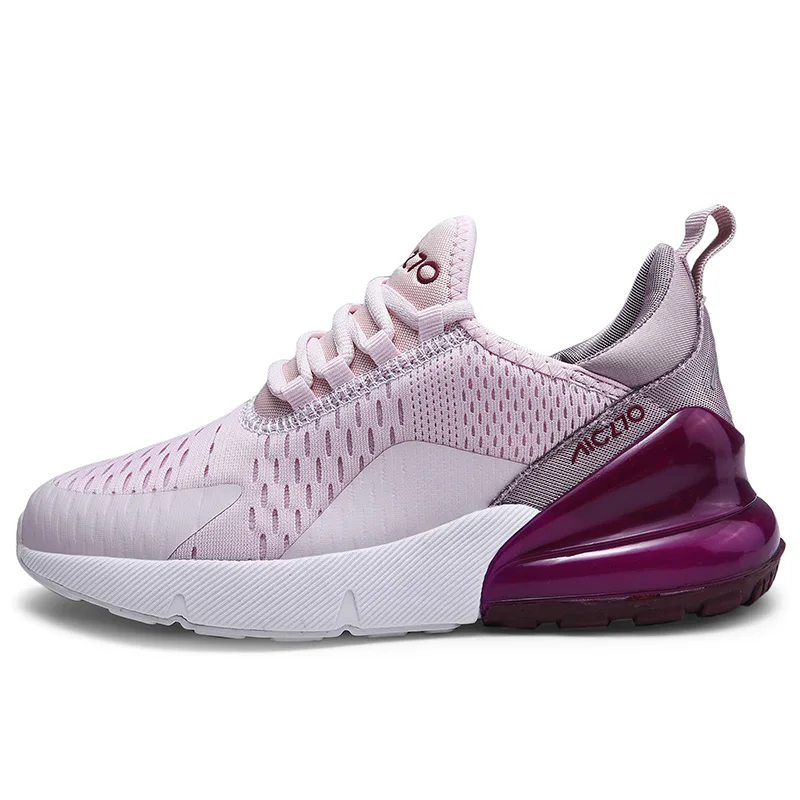 

China custom brand ladies black and white air cushion sneaker running sports shoes for women