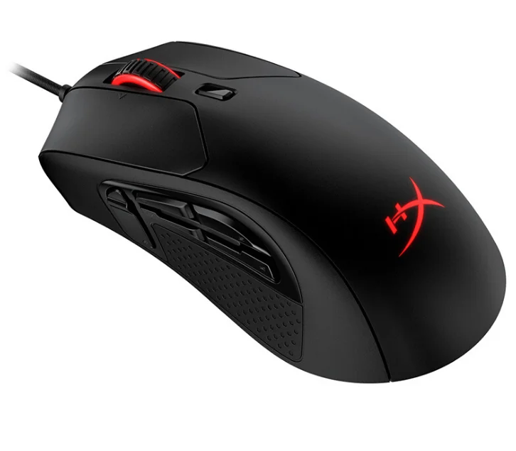 

New HyperX Pulsefire Raid Wired Mouse With DPI Up To 16000 Pixart 3389 Sensor HyperX Pulsefire Raid Gaming E-sports Mouse, Black