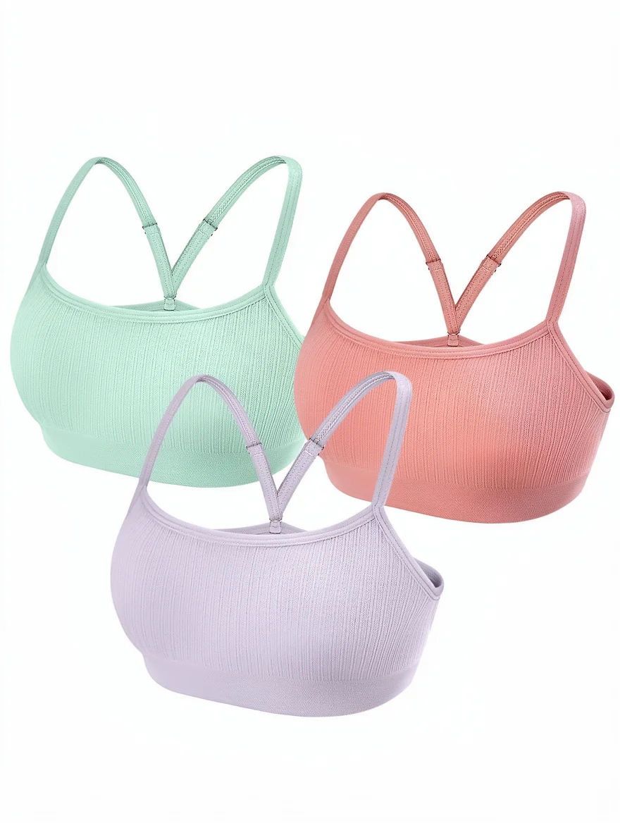 Light Support Breathable少女款Sports Bra