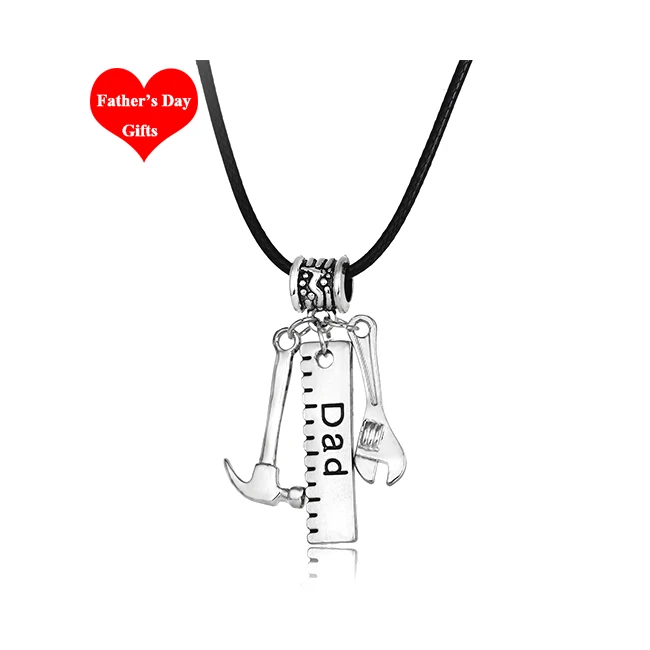 

Stainless Steel Customized Father Mother's Day Fathers Day Gift Jewelry, Rose gold