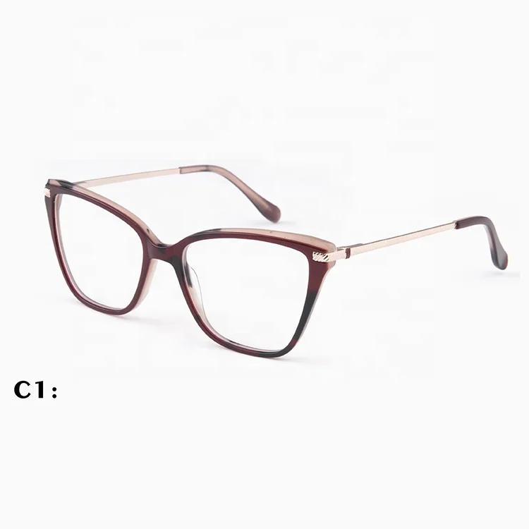 

EA1119 Computer glasses fashion glass frame acetate optic glasses