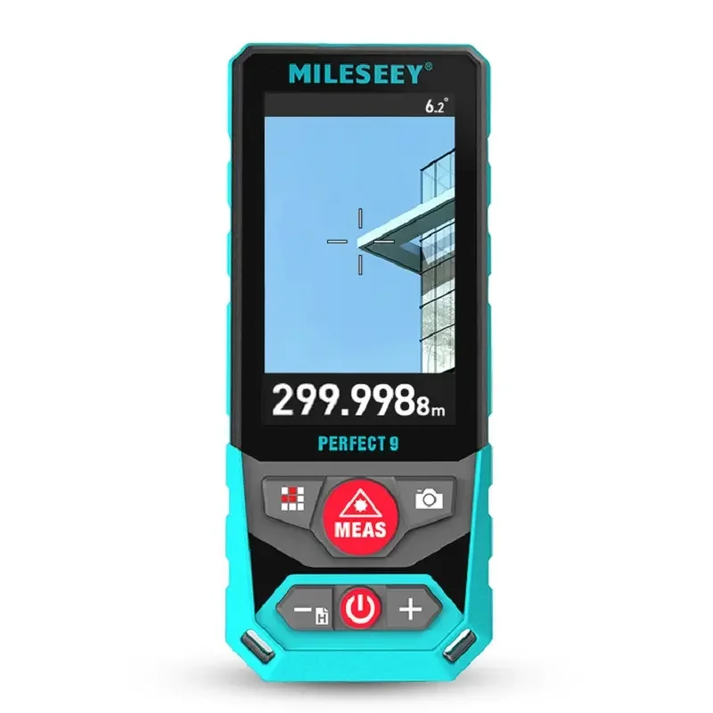 

Mileseey P9 Tripod Hole Rechargeable Laser Meter Laser Measuring Distance Meter 200m