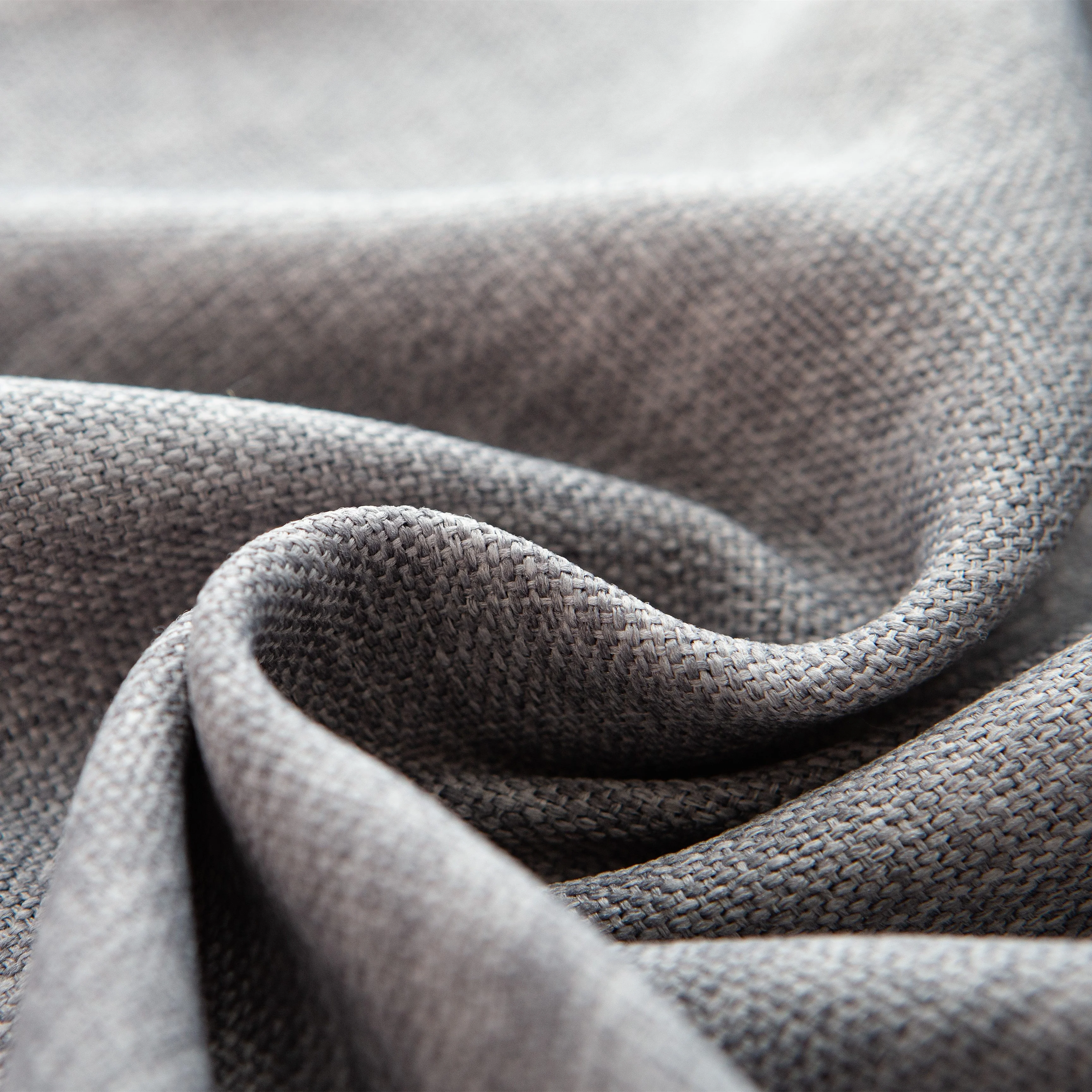 厂家直销拼布遮光亚麻窗帘豪华亚麻遮光窗帘客厅