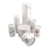 Small white cardboard paper box for make up beauty design cosmetic package