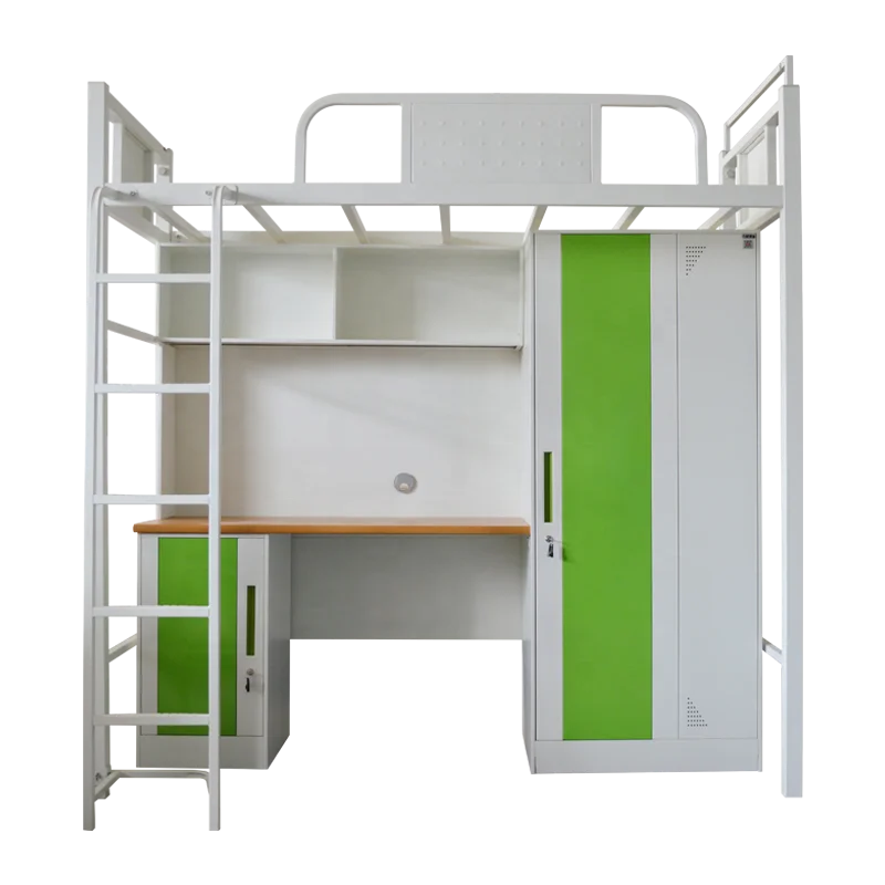 Venta al por mayor litera con escritorio abajo-Compre online los