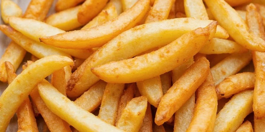 Close up of grilled fries
