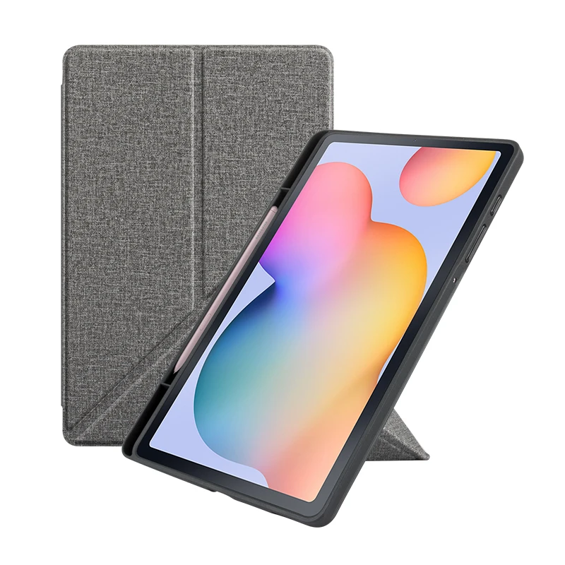 

New Design for Samsung galaxy tab S6 lite tablet Cover case 10.4 SM P610 P615 with pencil holder