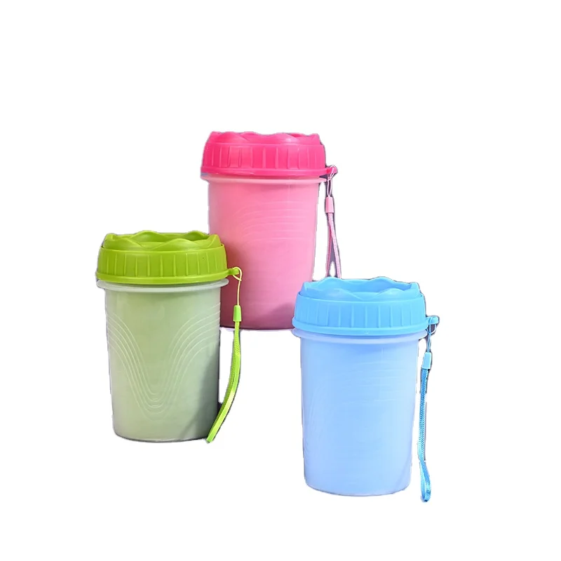

hot sales pet paw cleaning cup dog feet cleaner cup