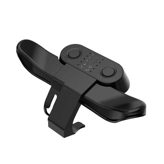 

Wireless 10 Mapping Buttons Paddle PS4 Back buckle Turbo PS4 Controller Back Buttons, Black