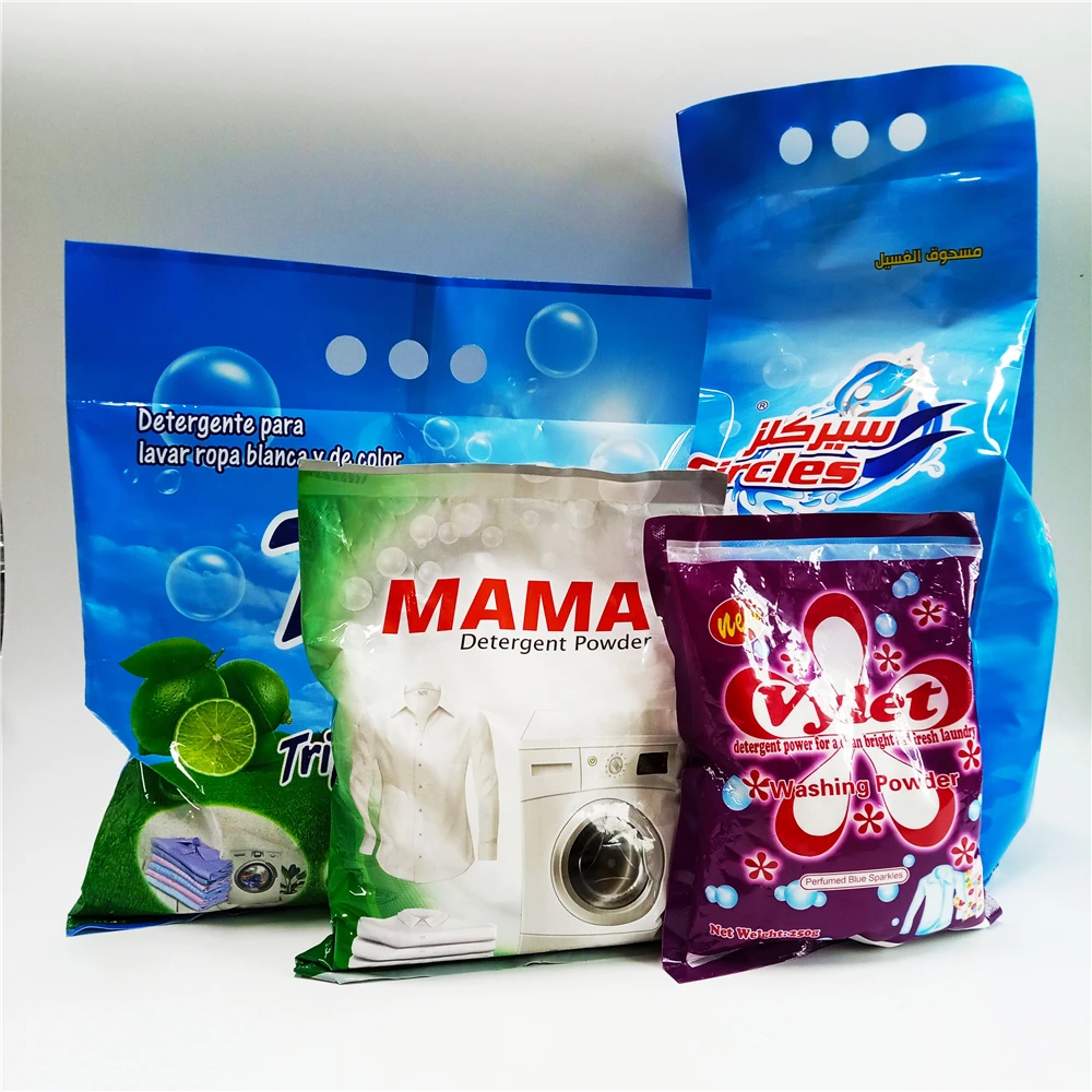 

Factory Wholesale Customized OEM brand blue/white Washing Powder Detergent in bulk/retail Packing, White/blue/green