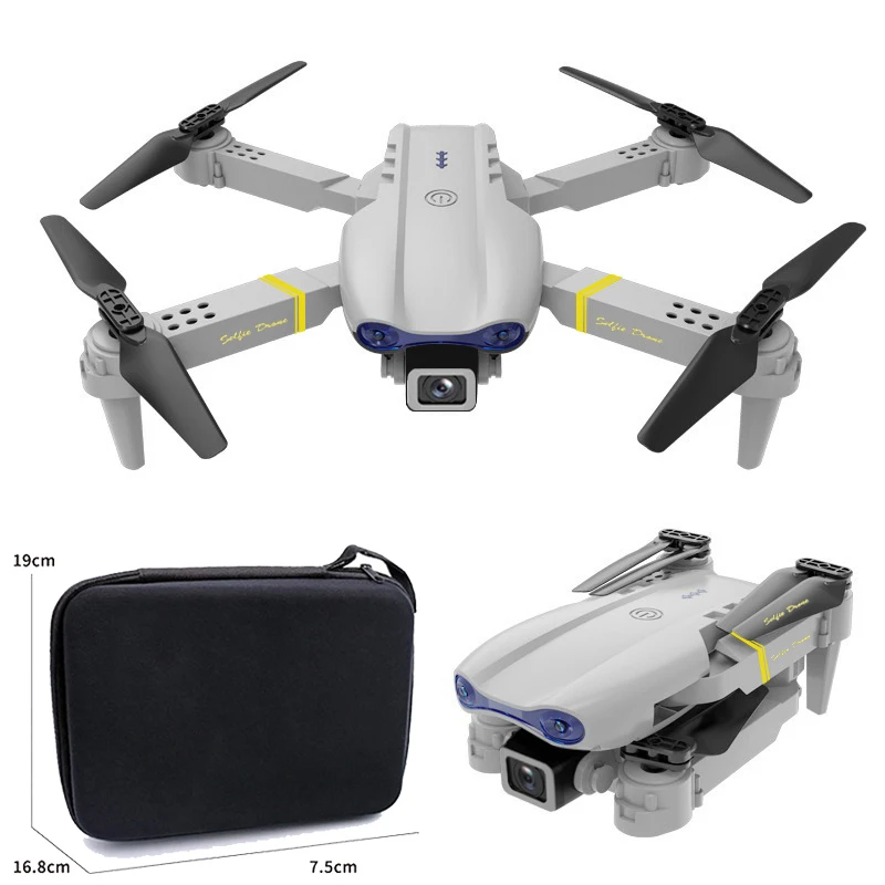 

E99 pro2 drone Mini GPS VR HD 1080p 4k drones long flight time small drone with camera low price 4k for adults, Black
