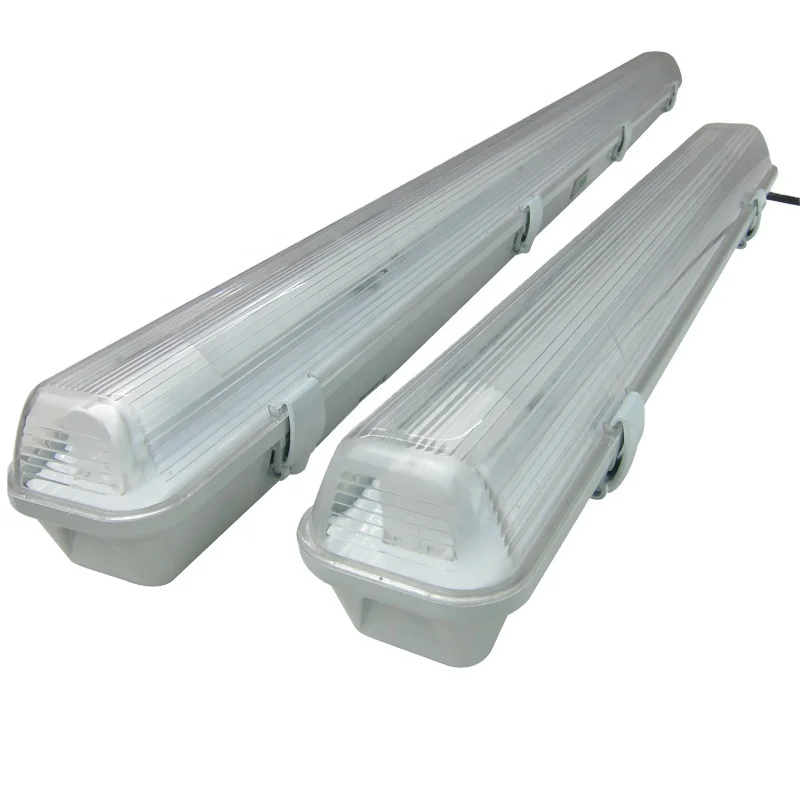 SAA 4ft 1*18w led single tube waterproof vapor tight fixture linkable installation for car park PT1N4L