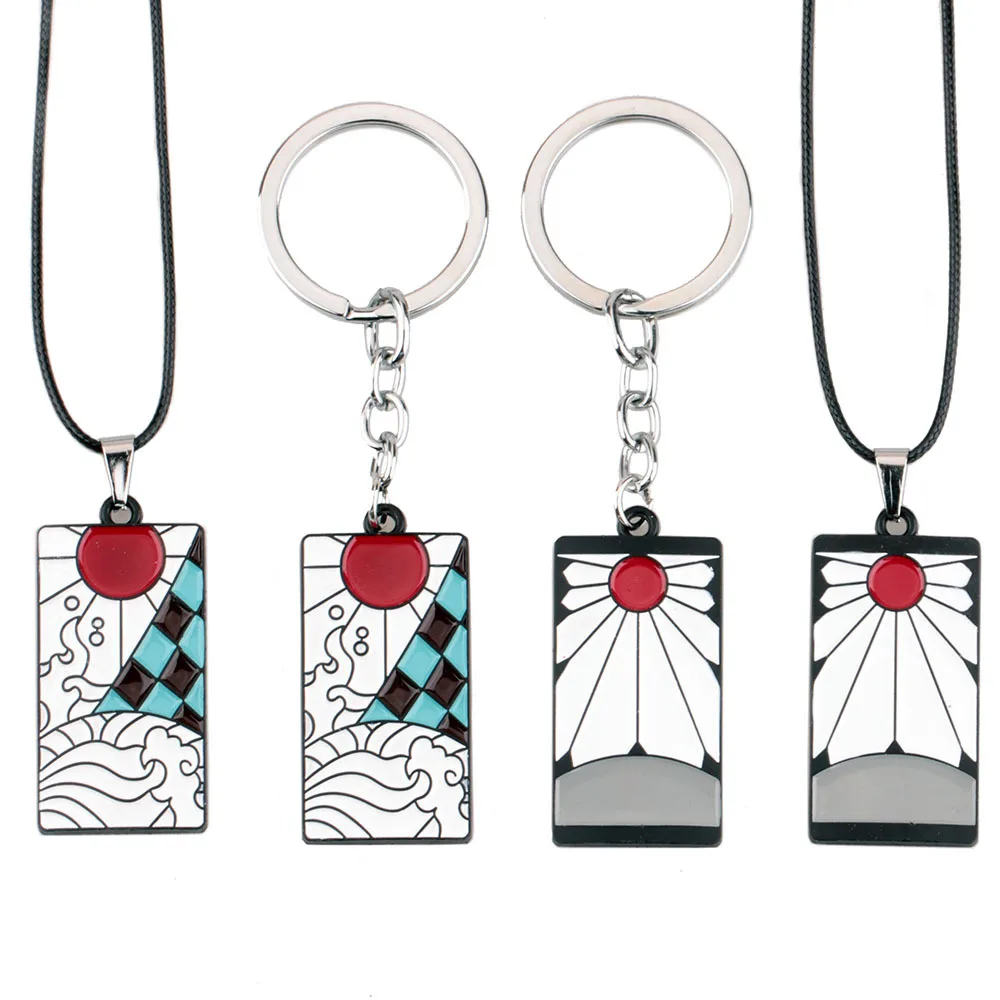 

Demon Slayer Necklace Zinc Alloy Keychain New Anime Pendant Necklace China Jewelry Factory