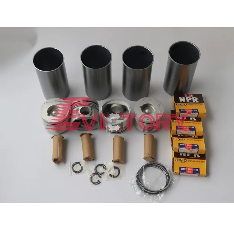 

For ISUZU 4BG1-T 4BG1 rebuild kit piston ring liner gasket bearing water pump
