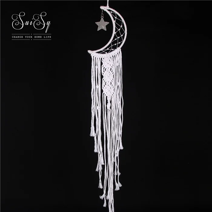 

Home Decor Wind Chime Moon Wholesale Dream Catchers Handmade