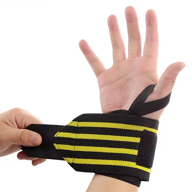 

So-Easy Weightlifting Wrist Wrap Compression Protective Gear Knitted Breathable Sport Wristband Handgelenk Bandage Wrist Guard
