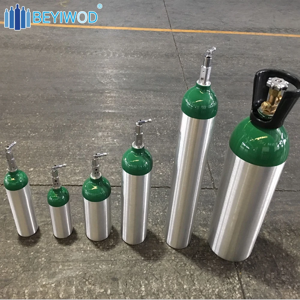 Dot3al M22 3.9litre Aluminum High Pressure Gas Cylinder For Oxygen ...