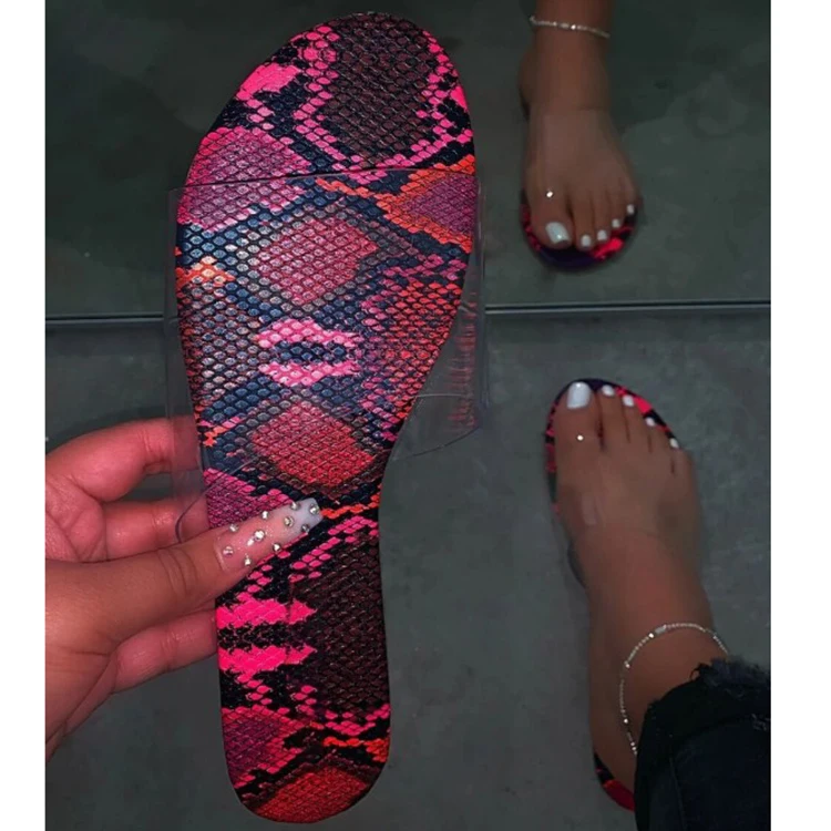 

ready to ship big size women slippers clear PVC slides for lady outdoor women slippers, Any color