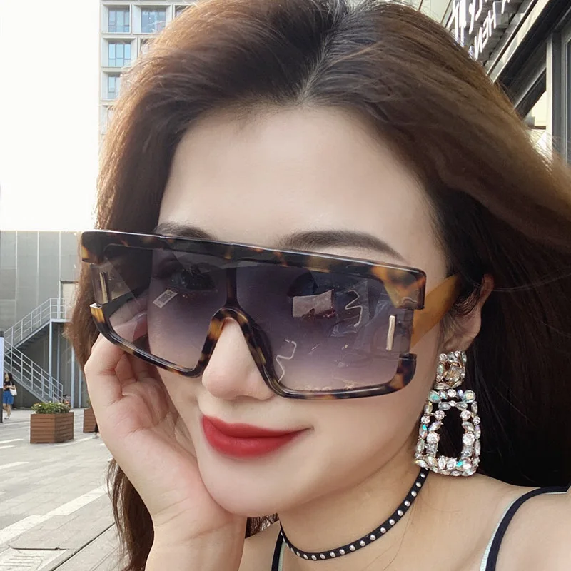 

DLL6941 DL Vintage Shades Oversize Fashion Mirror SunGlasses Rimless Sun glasses 2021