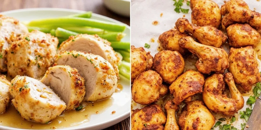 Golden fried chicken soaked in buttermilk marinade