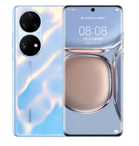 

New Arrival Huawei P50 Pro 4G Mobile Phone 8GB+512GB Kirin 9000 4G HarmonyOS 2 Smartphones New Color white Blue Collection Model