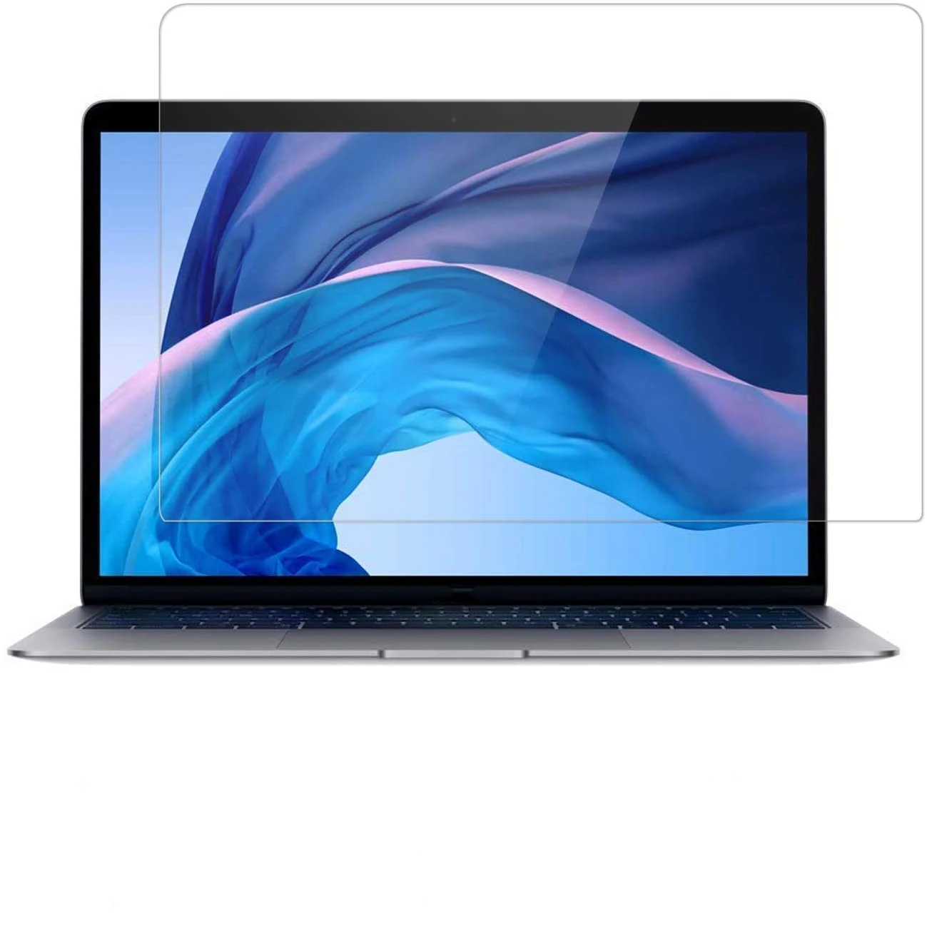 

Blue Light Filter Eye Protection Blue Light Blocking Tempered Glass Screen Protector For MacBook Pro 13 Inch 2018/2020, Transparent