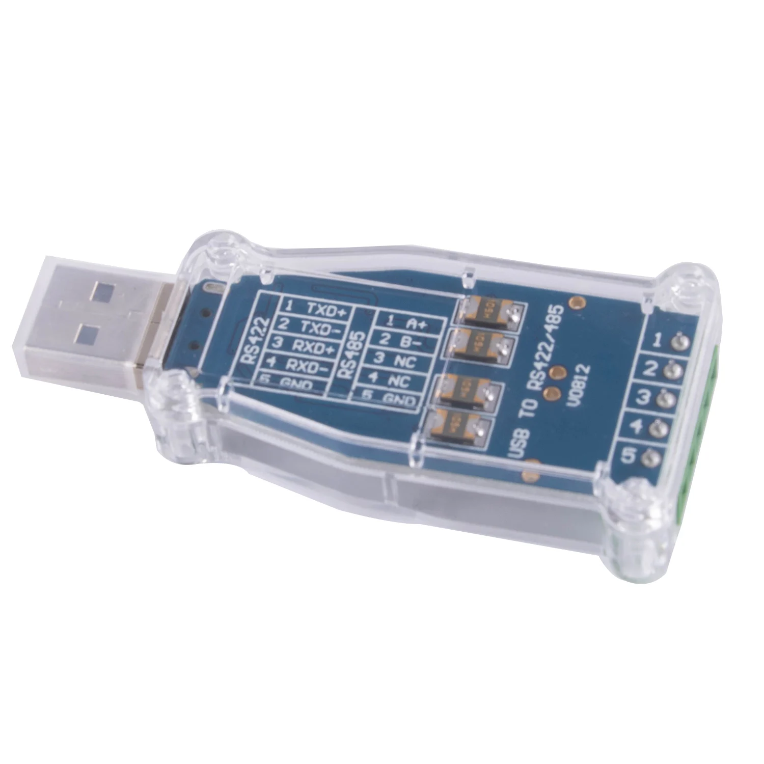 

Wholesale FTDI FT232RL USB to 5Pin RS485 RS422 Adapter 485 422 Communication Converter