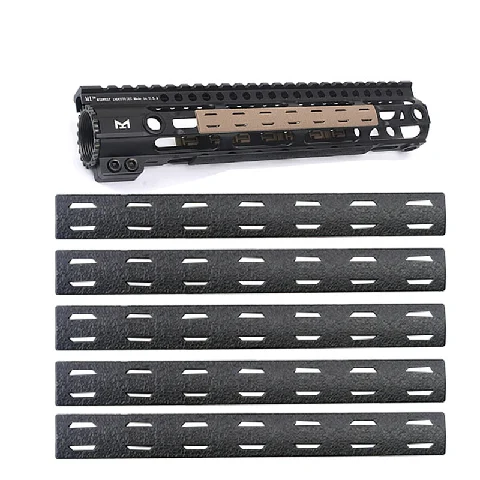 

Tactical Accessories 5PCS/Set BCM M-Lok Rail Panel Kit For M-lok Handguard Polymer Picatinny Rail Cover