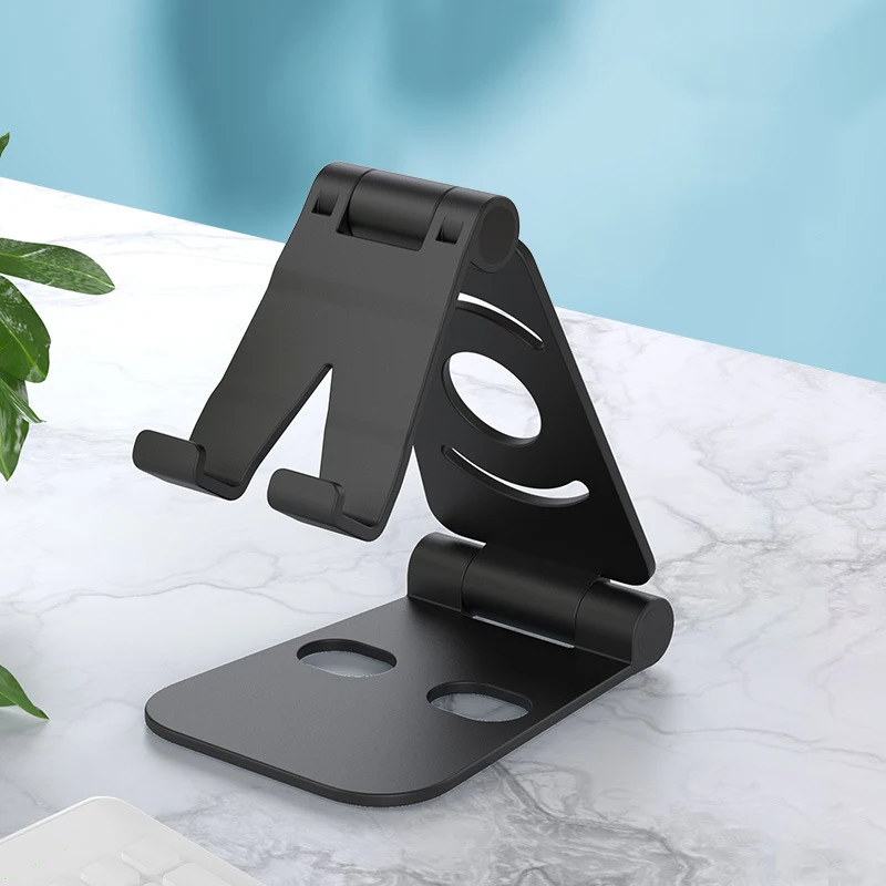 

2021 New Type Universal Flexible Adjustable 270 Degree Foldable Table Mobile Phone Holder Stand, Blue black pink white green
