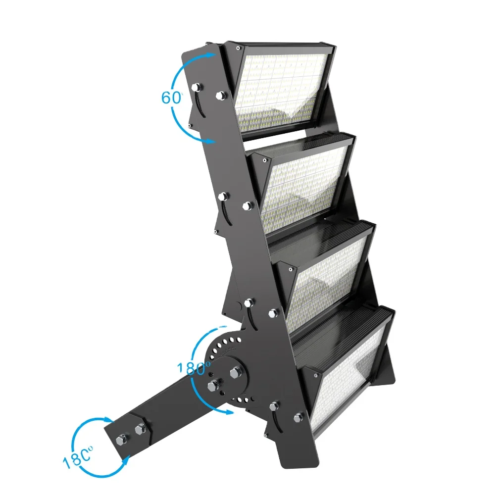 Top sale ENEC certificate Aluminum housing 20KV Small beam angle 750W 1000W 1500W led football stadium lighting