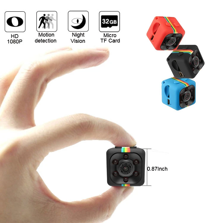 

100% Original USB Spy Mini Camera 1080 Hiddin Cameras Sensor Night Vision SQ11