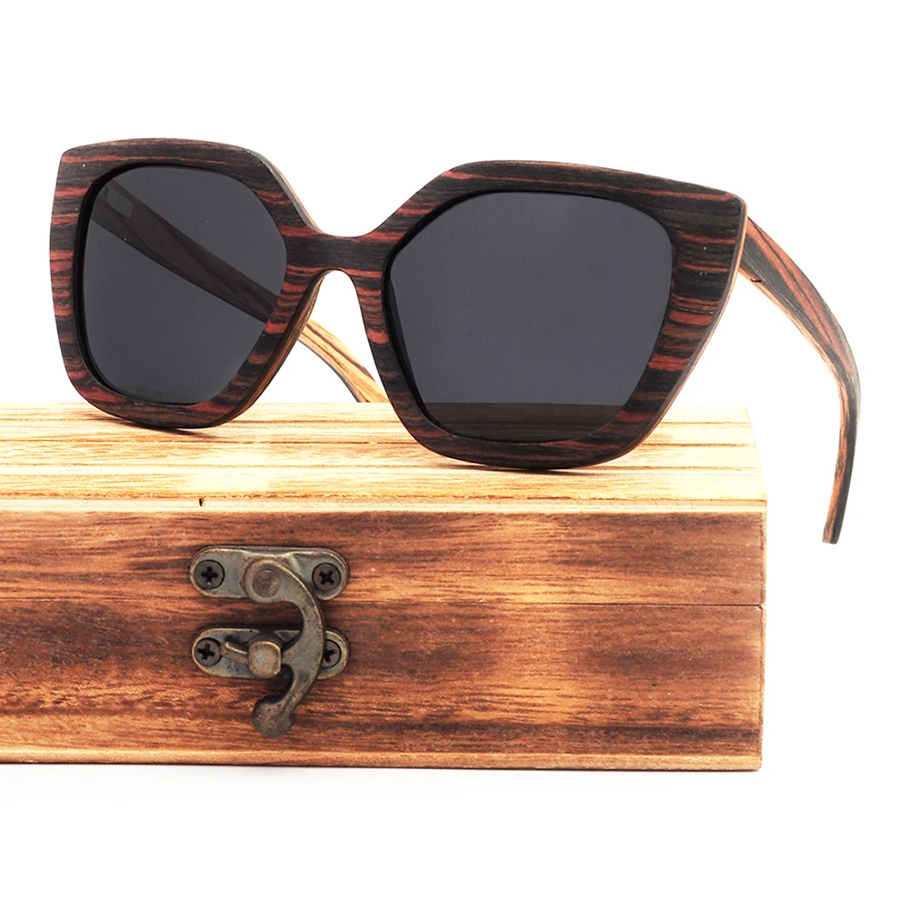 

Designer famous own logo brands luxury sunglasses men women styles bamboo wooden sunglasses new